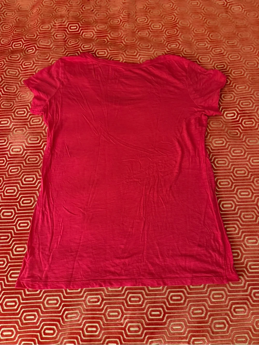 Victoria's Secret Set of 2 Shirts Tops Women’s XL Blue Red pocket v-neck EUC - Picture 9 of 13